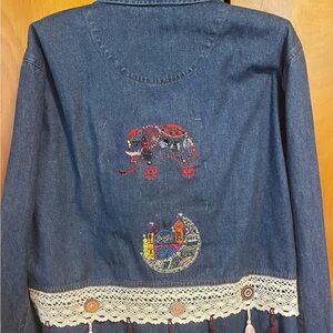 Embroidered Denim Jacket